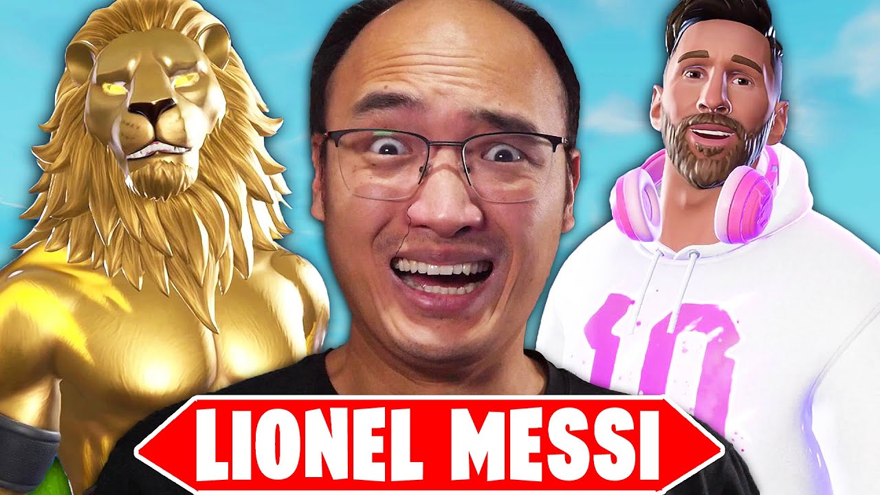 LIONEL MESSI EST ARRIVÉ SUR FORTNITE !