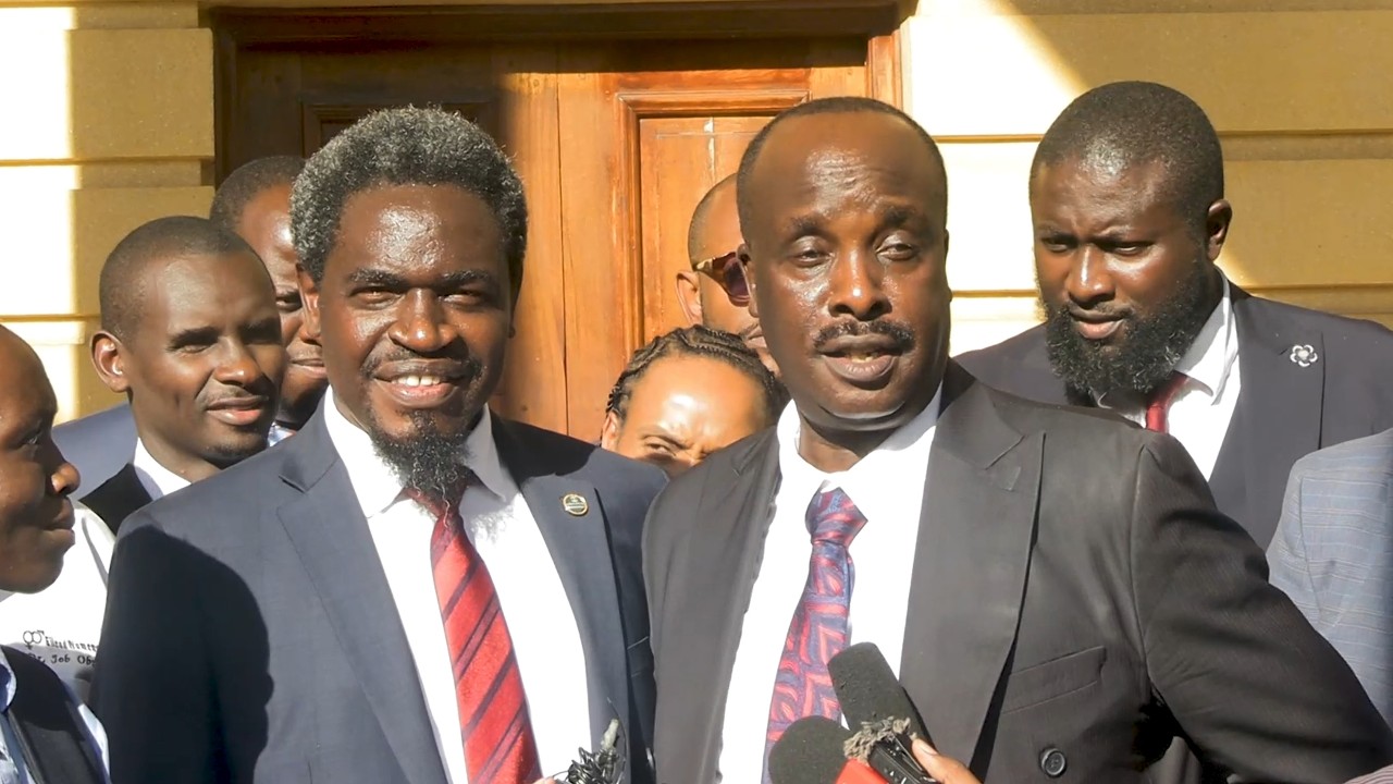 Lawyers Omari and Havi thank the judiciary for releasing Nairobi Hospital board members