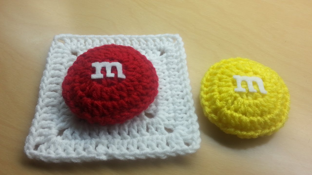 How to Crochet a Granny Square - M&M Granny Square