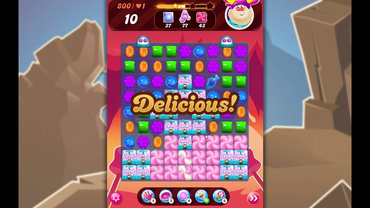 Candy Crush Saga Level 800