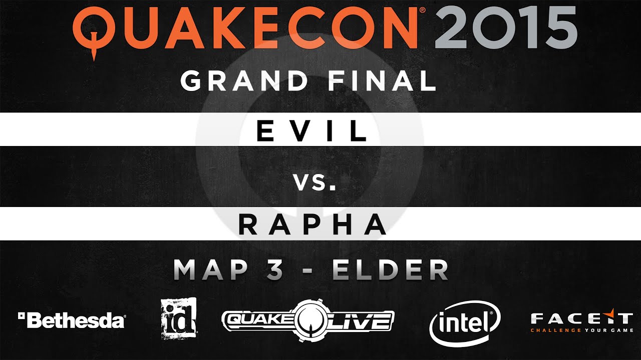 Evil vs. Rapha - GRAND FINALS - Map 3 - Elder (QUAKECON 2015 DUEL)