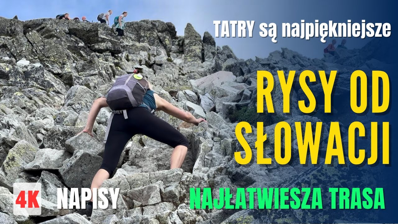 Wejście na Rysy od Słowacji – Zaczęliśmy o 5:00, Uciekliśmy przed Burzą! [4K]