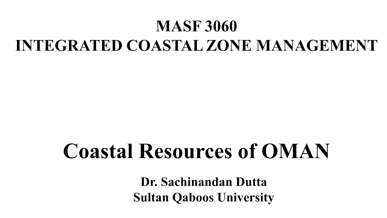 Coastal Resources of Oman