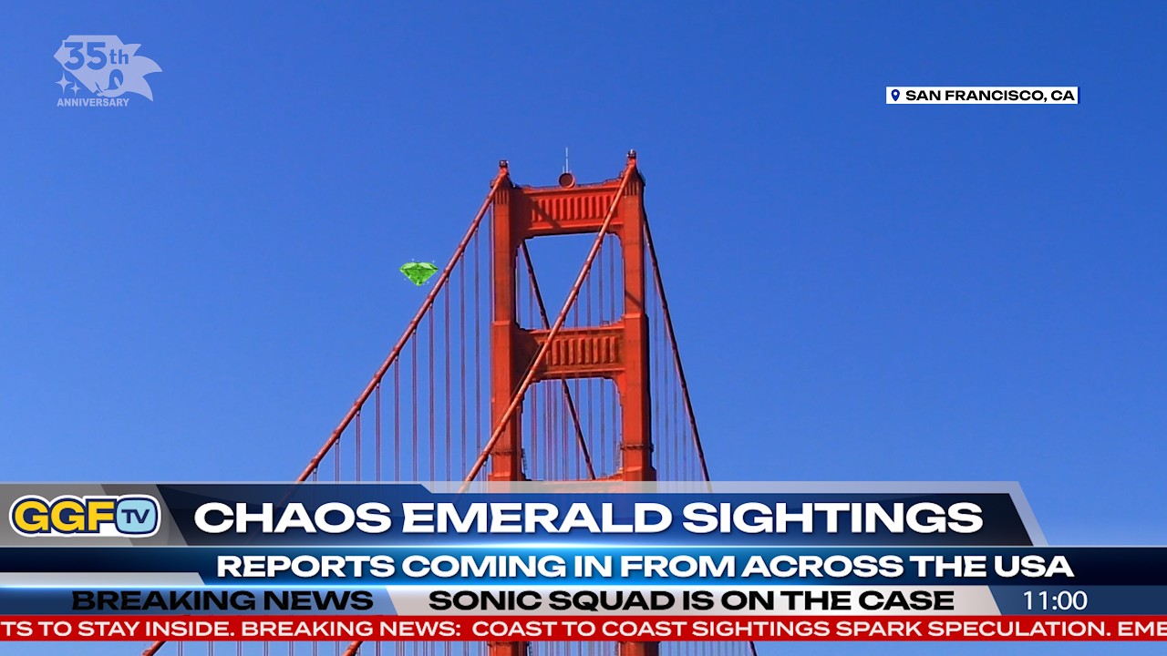 Sonic 35th Anniversary - Find the Emeralds, Power the Party