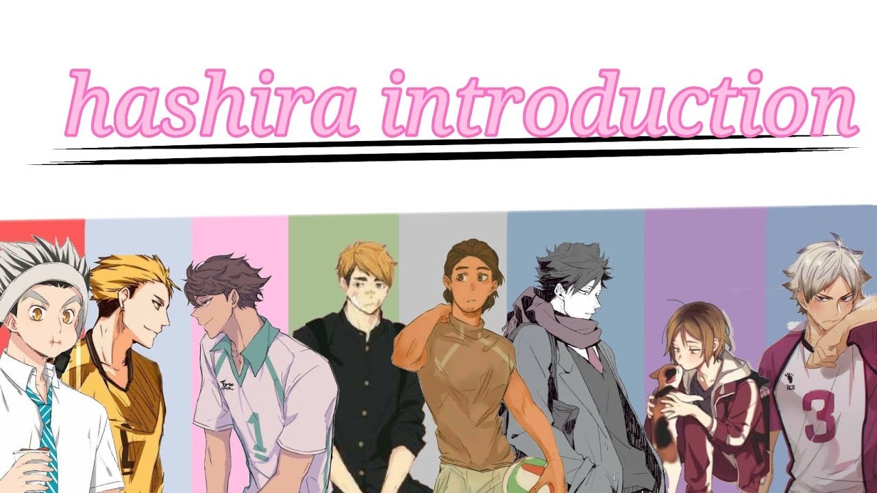 hashira introduction / haikyuu🏐 x demon slayer💜 skit / text video / ep1?