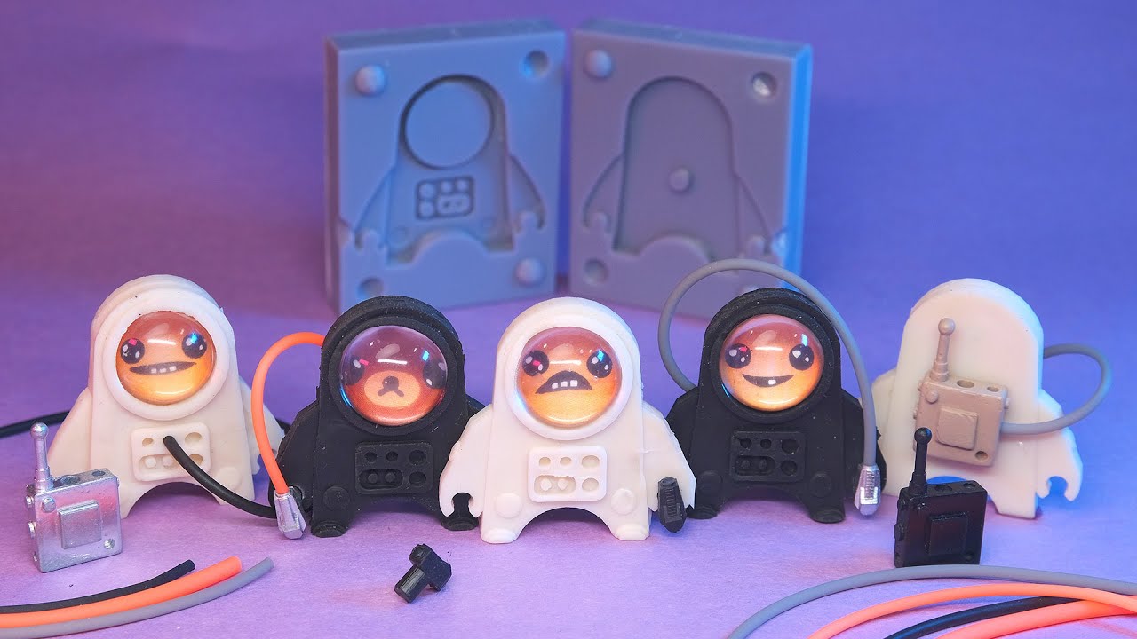 I made a complicated SIMPLE TOY with DIY injection molding.