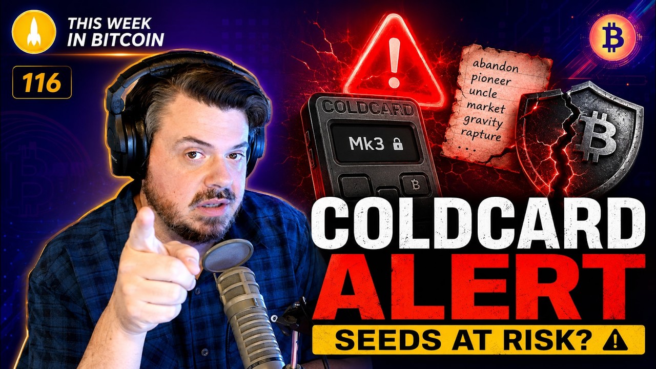 116: Взлом кошельков Coldcard