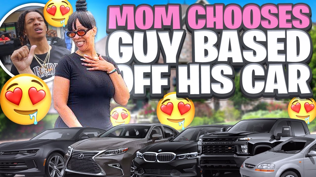 MOM PICKS MY NEW STEP-DAD BASED OFF OF HIS CAR😱🚘**SUPER FUNNY**