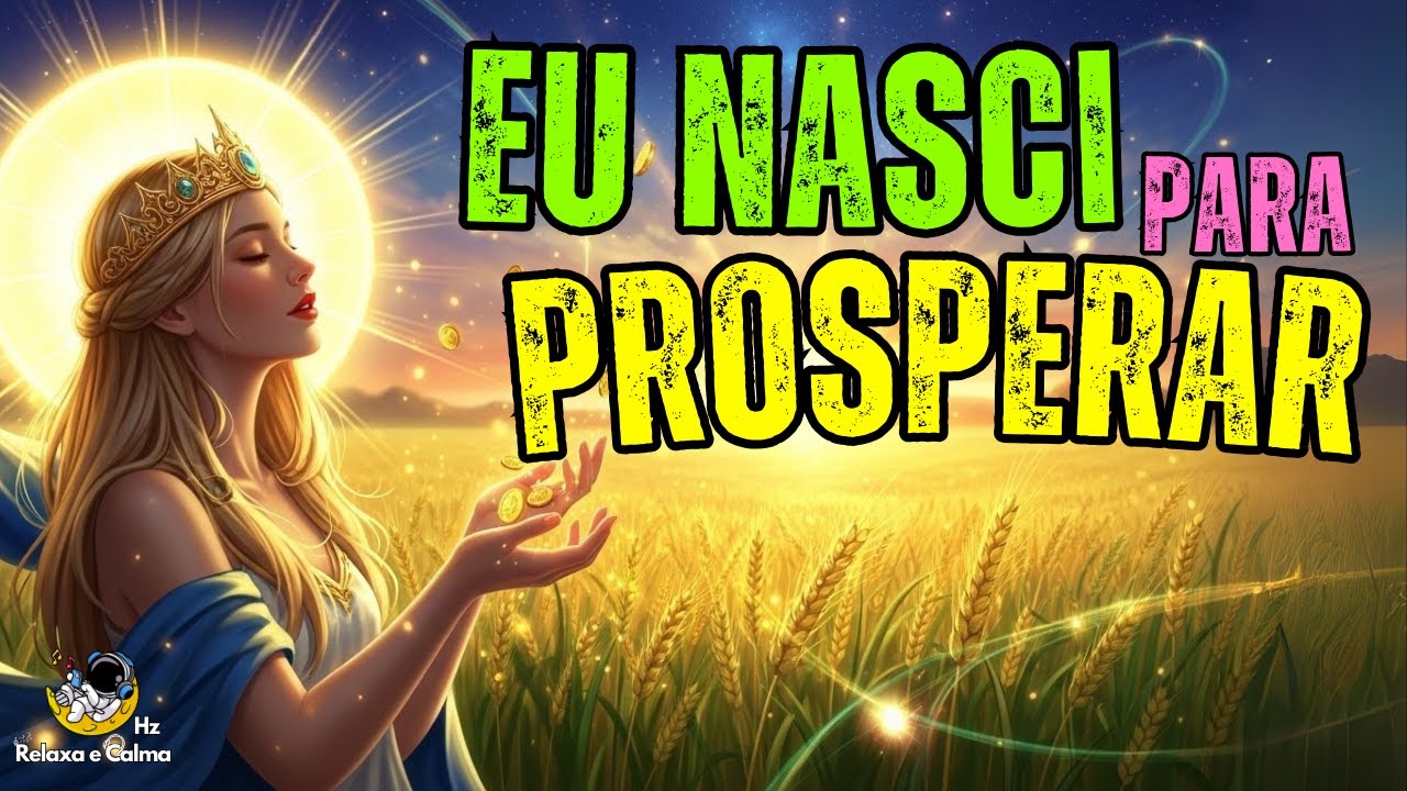 ✨ EU NASCI PARA PROSPERAR | Afirma&ccedil;&otilde;es Musicais de Abund&acirc;ncia e Sucesso
