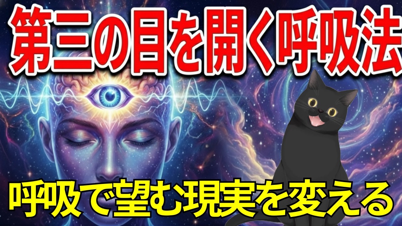 【やりすぎ注意】呼吸で直感やインスピレーションか降りまくる。誰でも簡単に出来る方法を紹介するにゃ