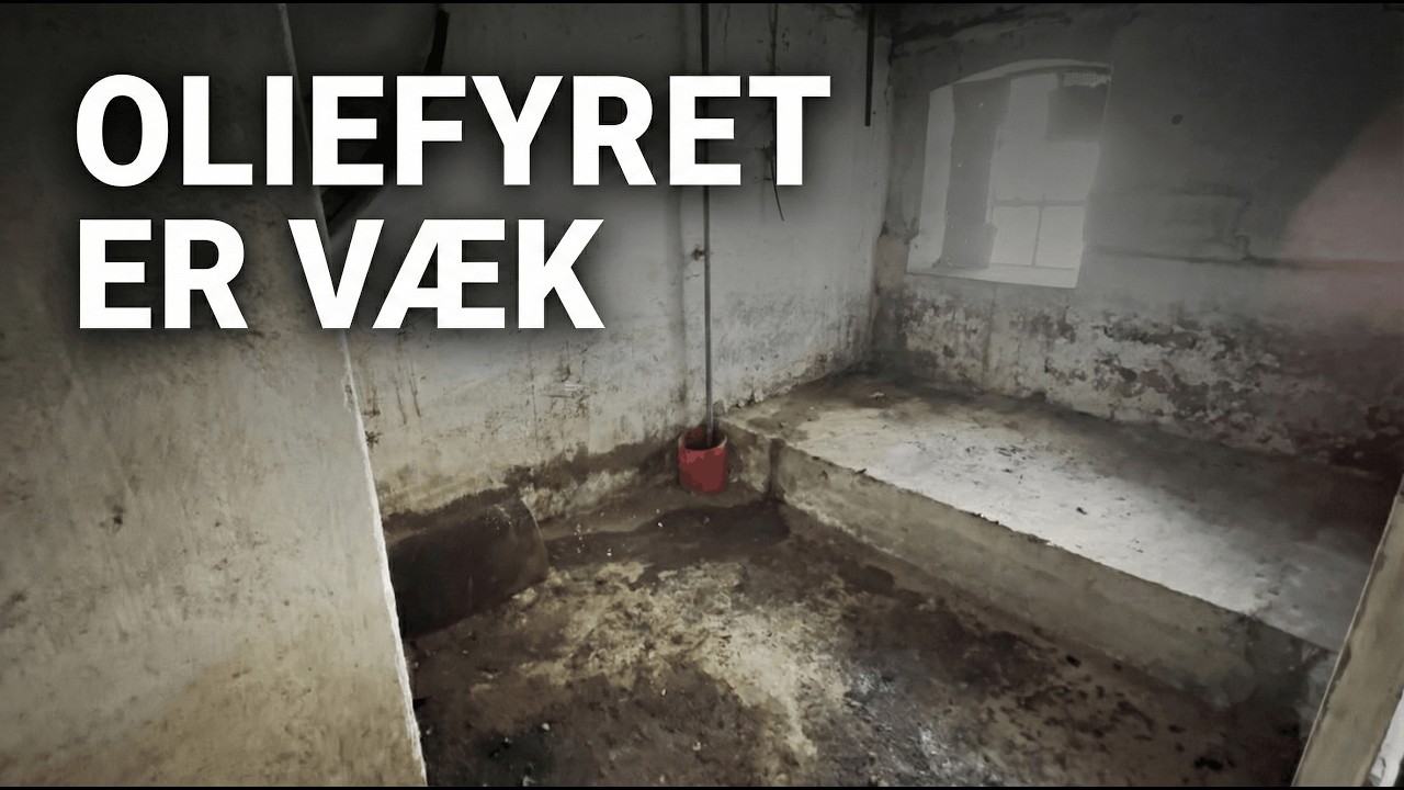Oliefyret er VÆK – milepæl, støbning og vandmåler-sikring - #12