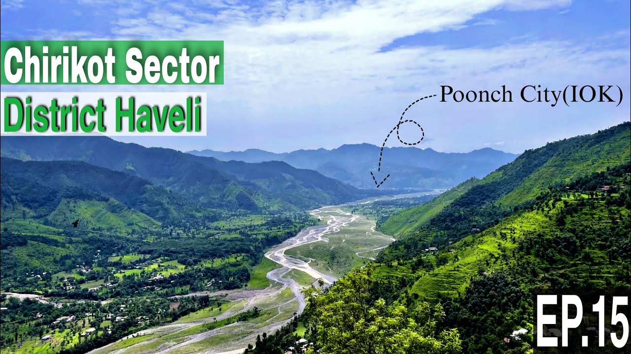 Gugdar | Chirikot Sector | Poonch City(IOK) | District Haveli EP.15 | Mission Kashmir | Bike Trip