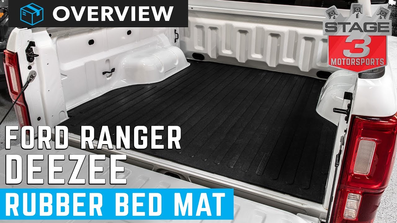 2019-2023 Ranger DeeZee Rubber Bed Mat Overview