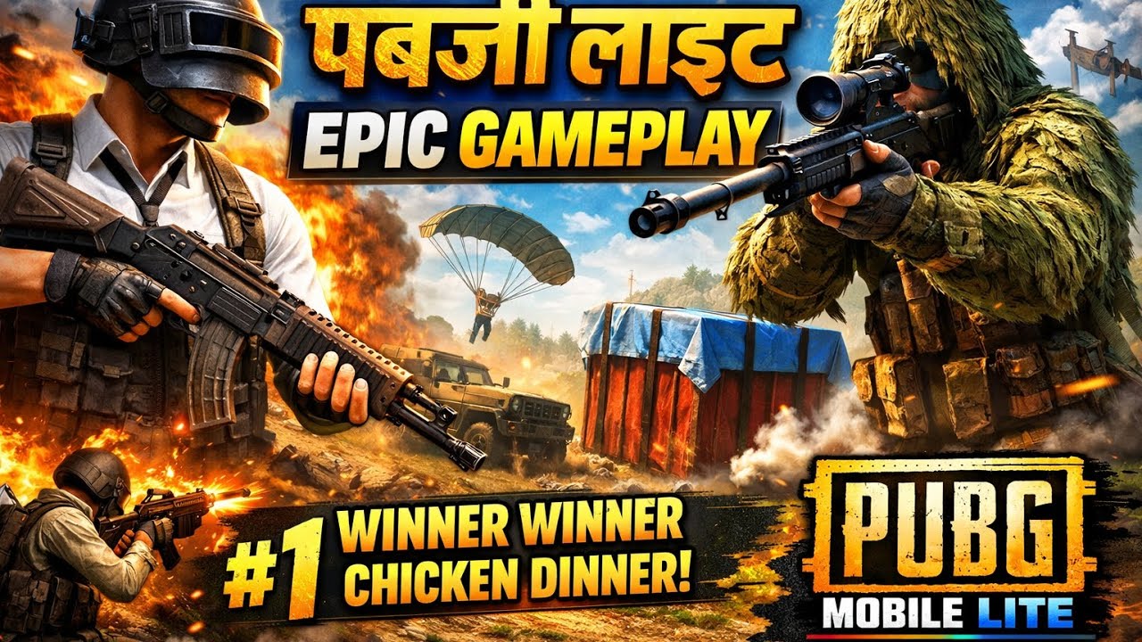 PUBG Mobile Lite TDM 🔥 EPIC 1v4 Clutch | Winner Winner Chicken Dinner 😱 #TDM