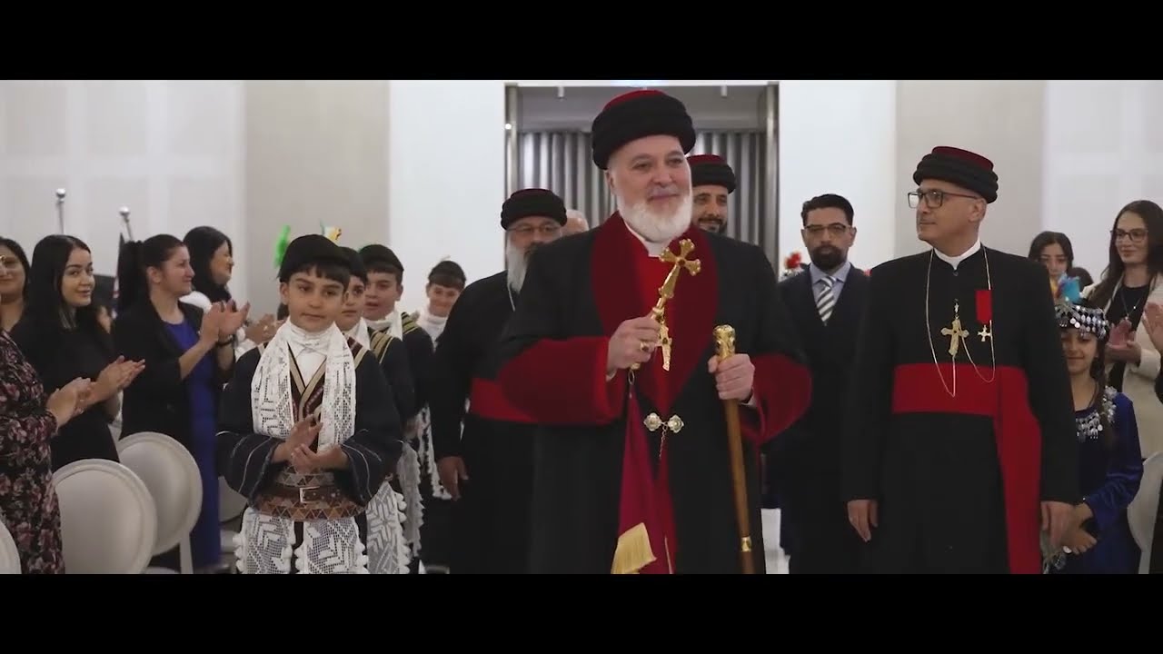 His Holiness Mar Awa III Visits St Hurmizd Assyrian Primary School 2024