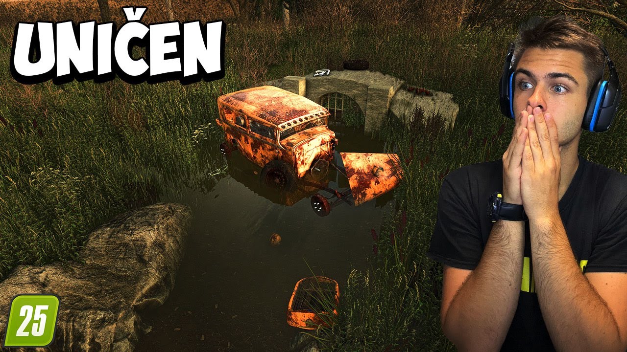 REŠILI SMO AVTO PRED HULIGANI! (DIVJA FARMA #39) [FS25 SLO]
