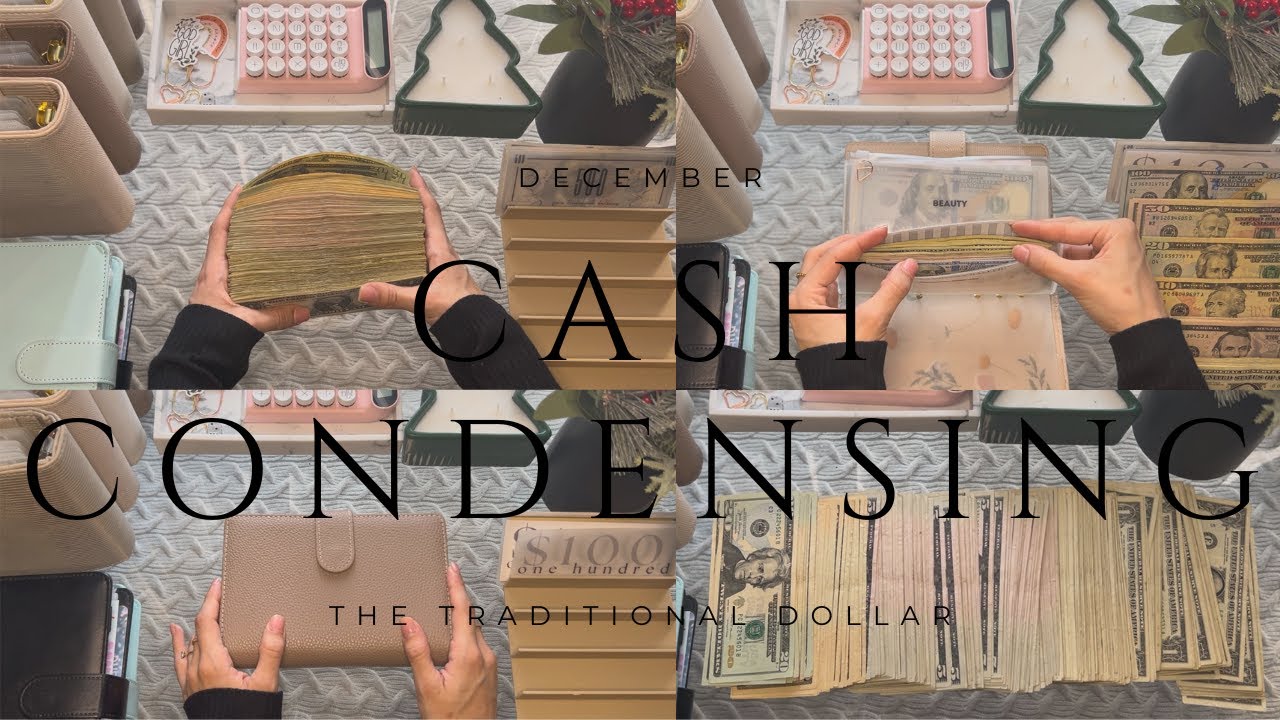 Cash condensing + Bill Swap | Taking money to our HYSA | 24 YO budgeter | Cash Stuffing method