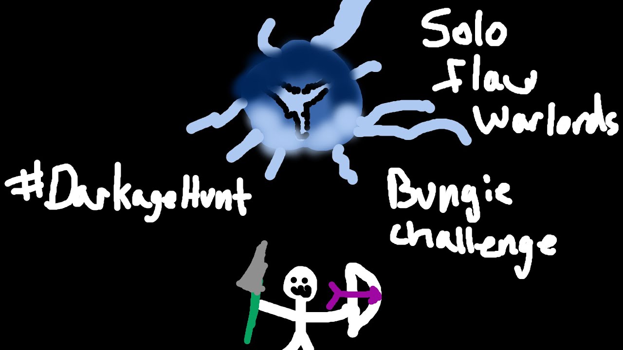 Solo Flawless Warlords Ruin (Bungie challenge) #DarkAgeHunt