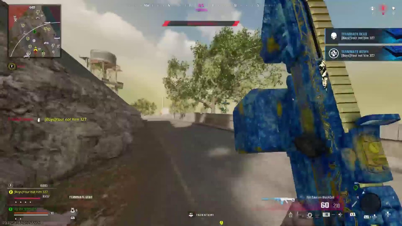 Playing call of Duty with new meda