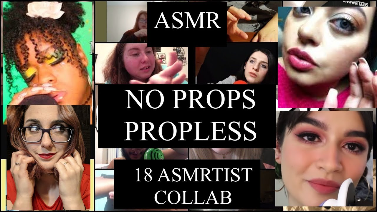 INVISIBLE TRIGGERS ROLE PLAY for Nostalgic Tingles Propless ASMR (18 ASMRtists)