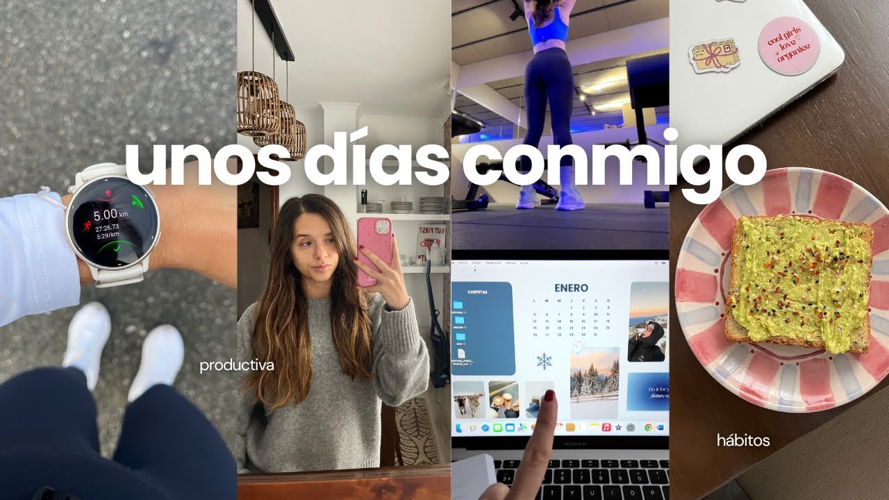 UNOS DÍAS CONMIGO| vuelta a la rutina, nuevos propósitos, hábitos, entrenos...