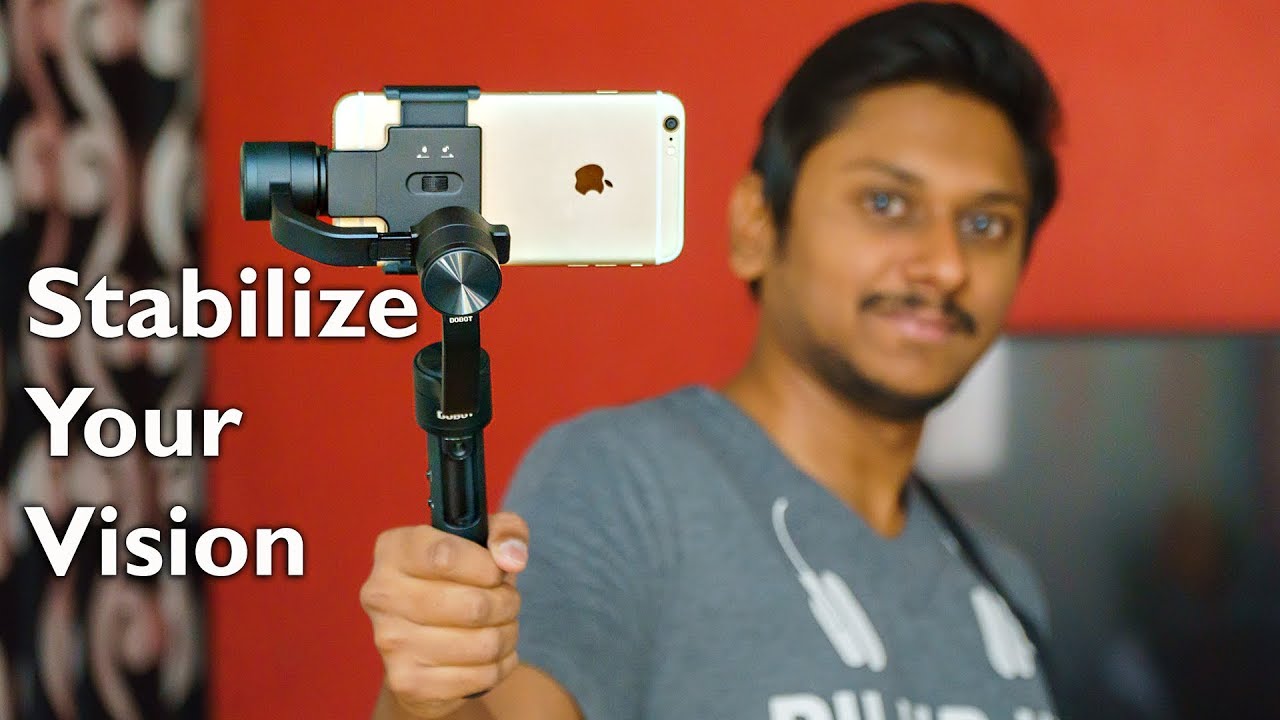 Dobot Rigiet 3 axis Stabilizer Gimbal for your Phone & Action Camera!