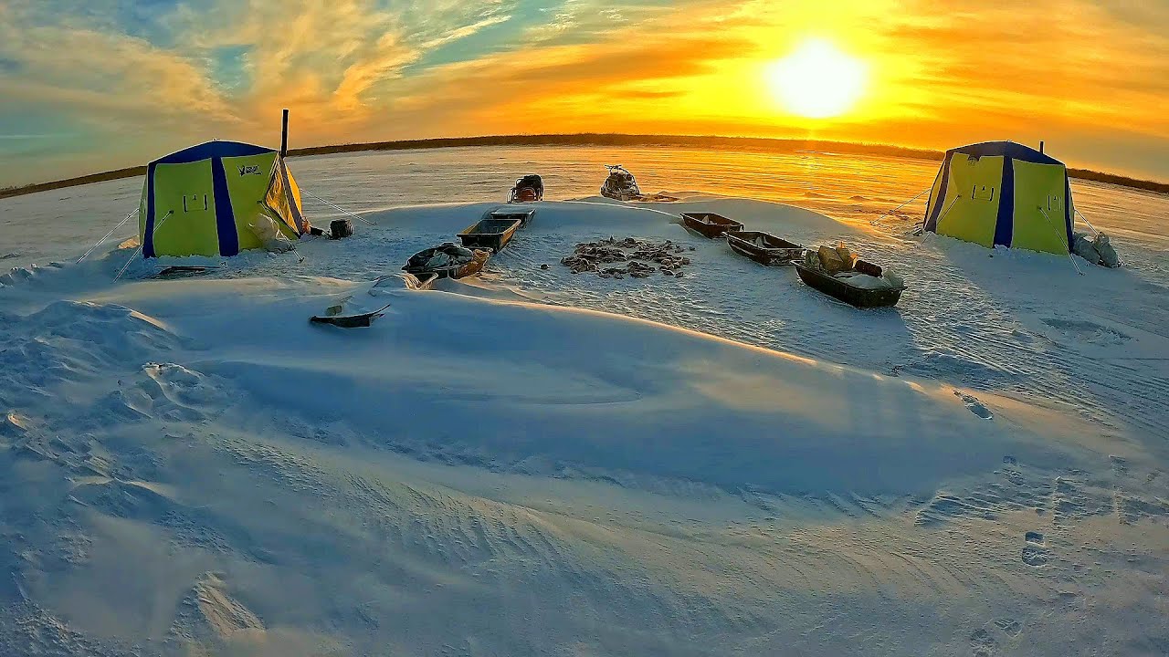 Живём в ПАЛАТКАХ в -35 ! ЭТУ РЫБАЛКУ НЕ ЗАБЫТЬ ! КУЧА РЫБЫ, НАЛОВИЛИ НЕ УВЕЗТИ! Рыбалка на Чанах !