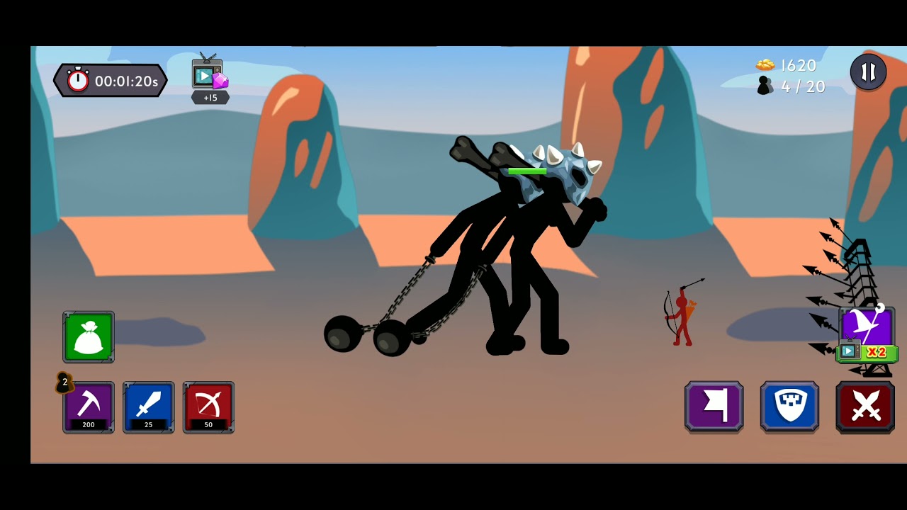 Stickman battle 2 The order liugons fight Part 1