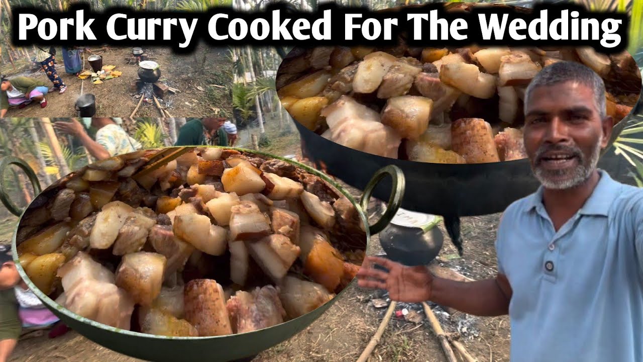 Pork Curry Cooked For The Wedding