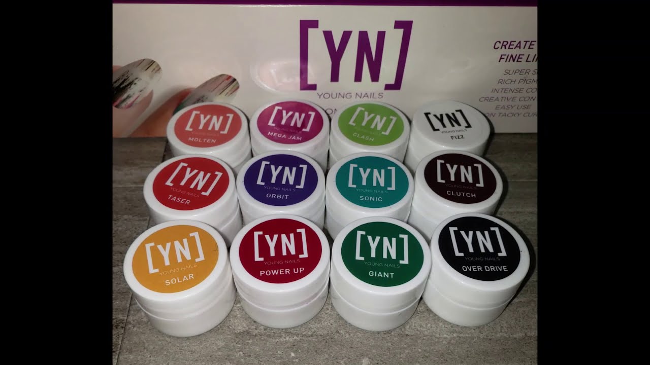 Nail art gel paint from Young Nails, check this short review. Beginner friendly.