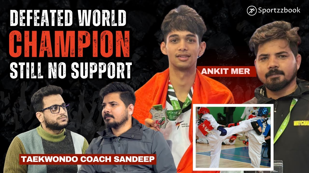Is the future of Taekwondo in danger? 🥋🇮🇳 Ankit Mer Defeated World Champion | @MinutesWithSandeep
