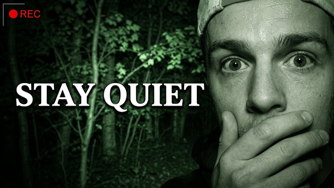 We Survived a Night in a SERIAL KILLER'S FOREST... (Terrifying)