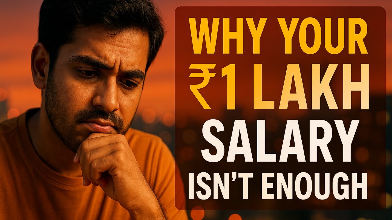 Why 1 lakh per month salary is not enough - and what you can do | The Middle Class Philosopher