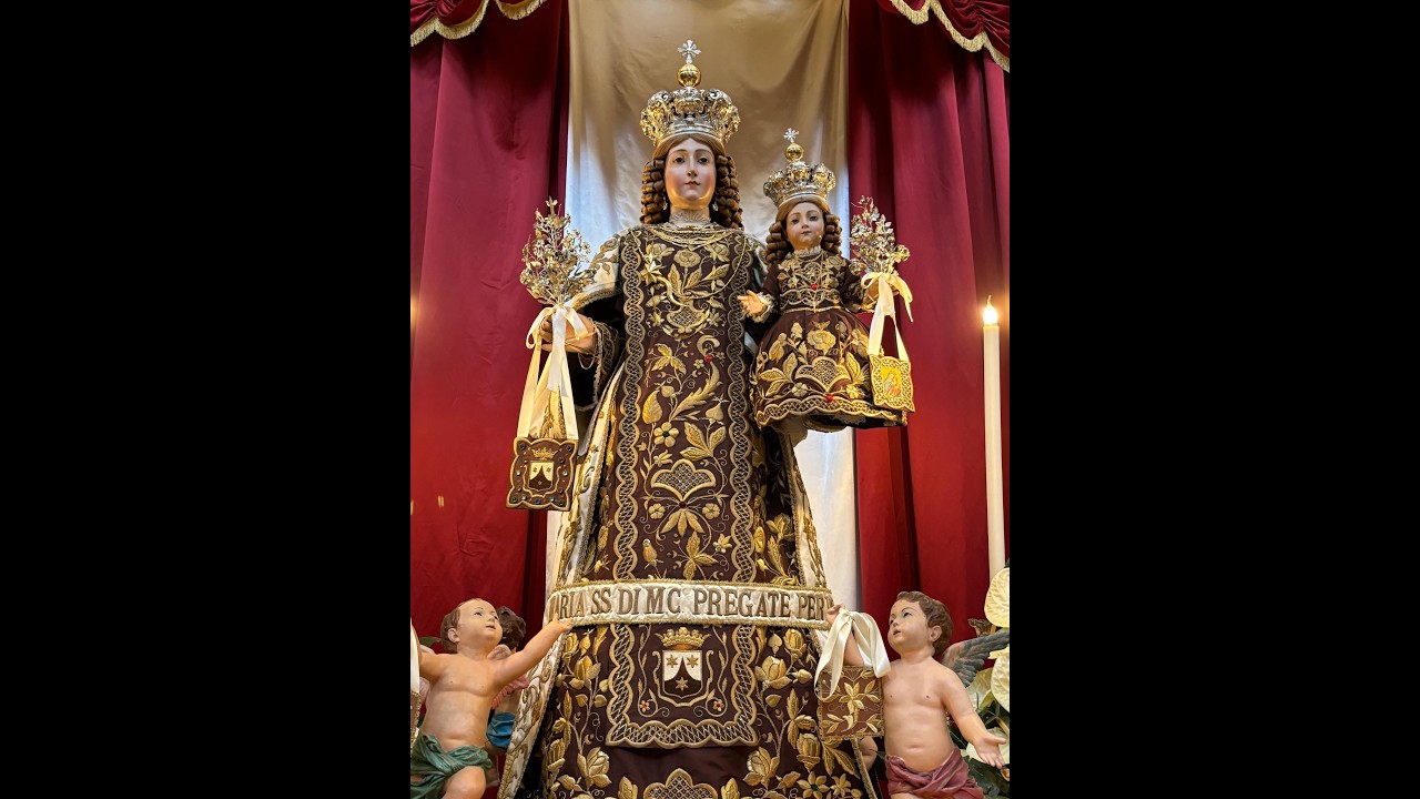 [DIRETTA QUI MESAGNE] Arrivo Basilica del Carmine Processione  Patrocinio della Madonna del Carmine
