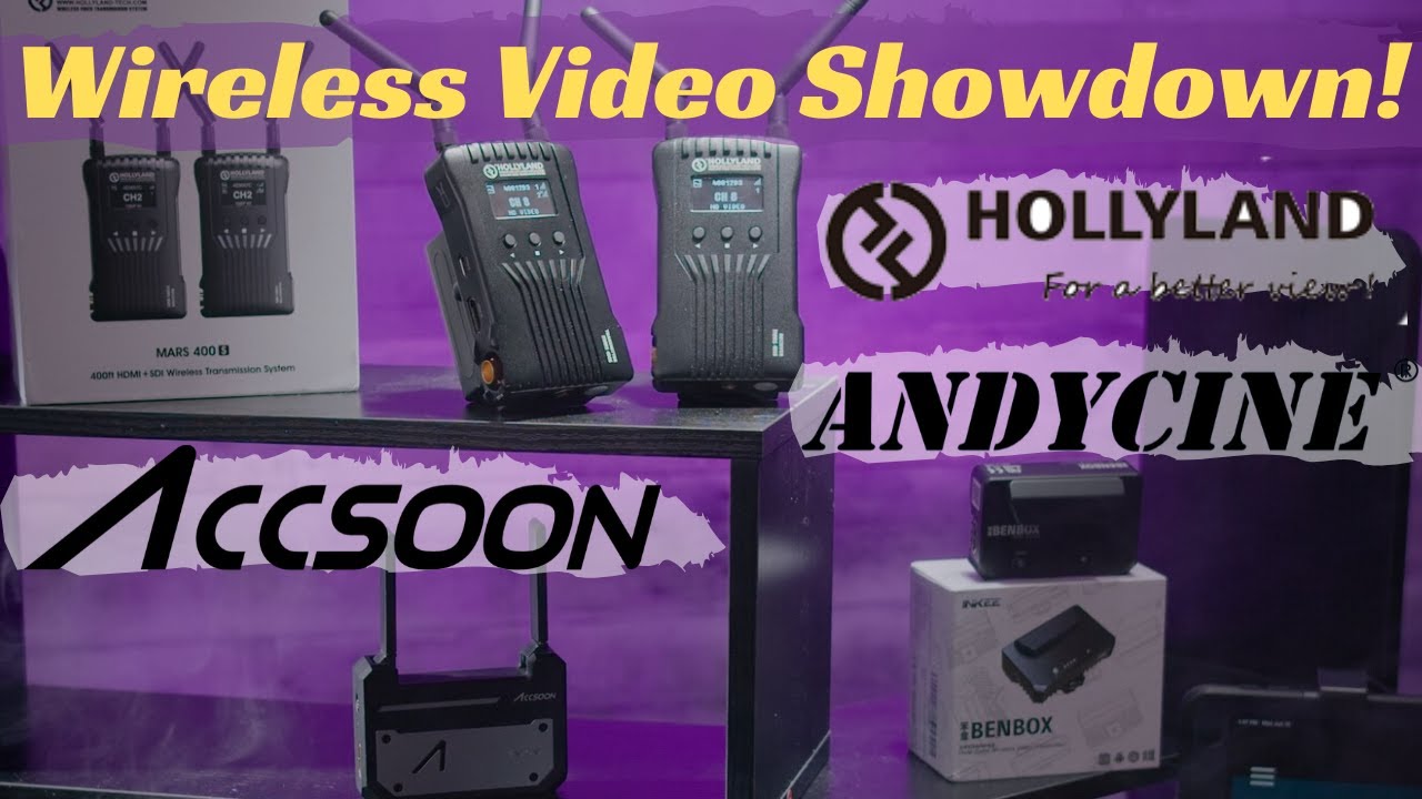 Hollyland Mars 400S vs AndyCine Benbox vs Accsoon CineEye - Wireless Video Comparison!