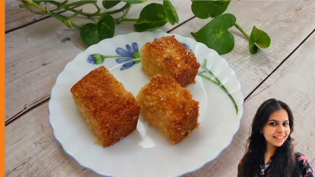 Eggless Rava Cake | रवा केक | Eggless Suji CakeOr Sooji Cake | Taptis Kitchen