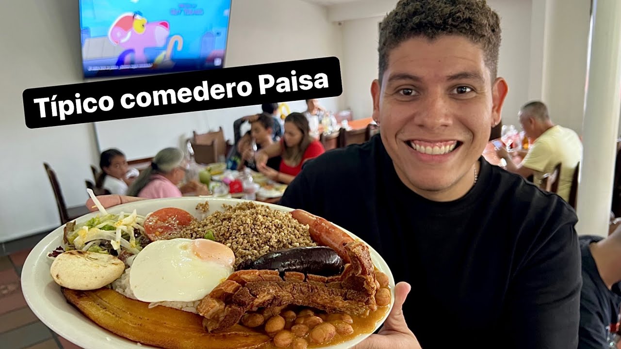 El Famoso comedero La GUAYABA en Medellin 😎 Venden el Montañero