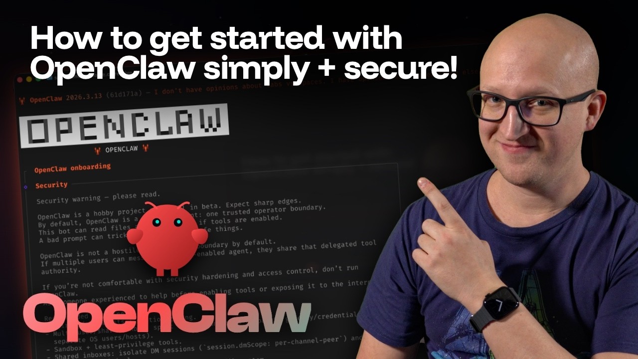 Getting started with OpenClaw (VPS Set-Up simply + secure) Tutorial