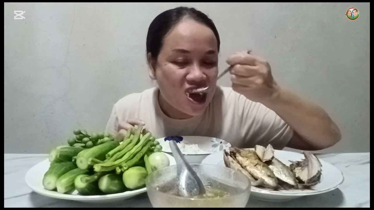 กับข้าวน้ำพริกกะปิ ปิ้งปลาทู