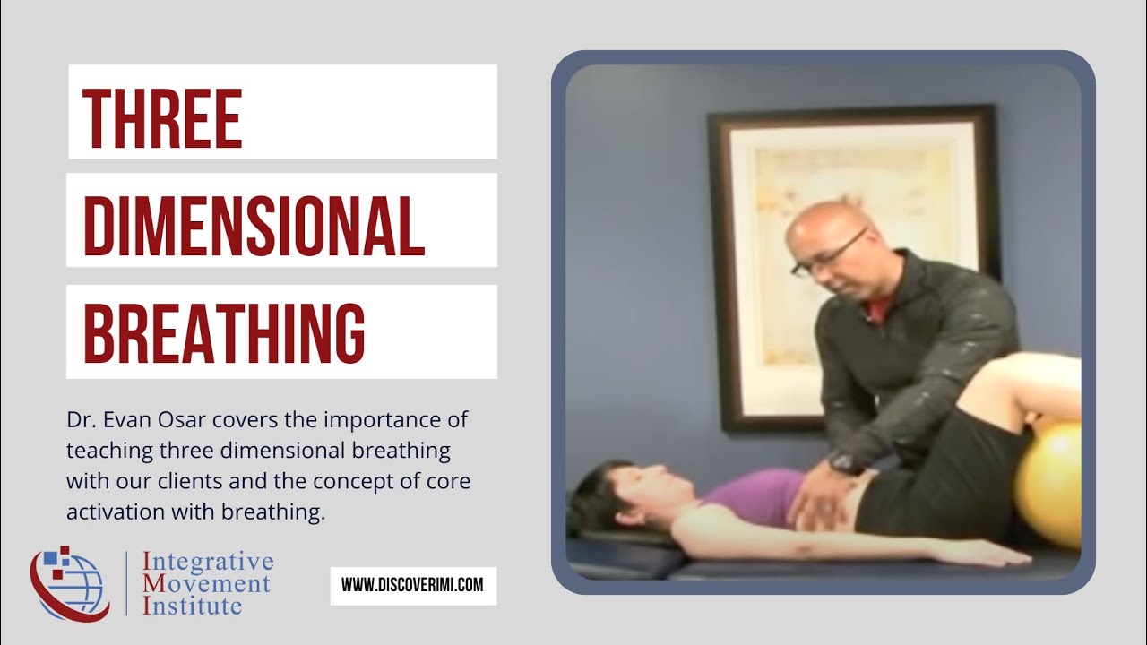 Three Dimensional Breathing and Core Activation with Dr. Evan Osar