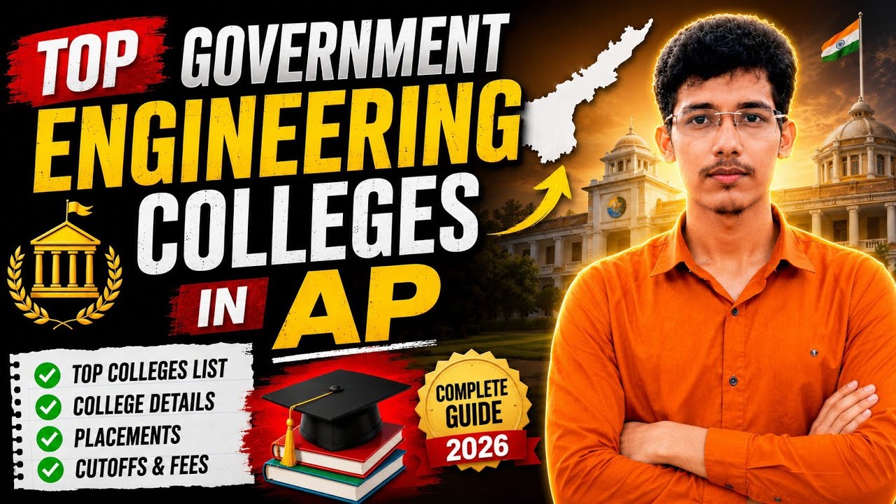 List of Government Engineering Colleges in Andhra Pradesh for EAPCET #eamcet2026 #btech