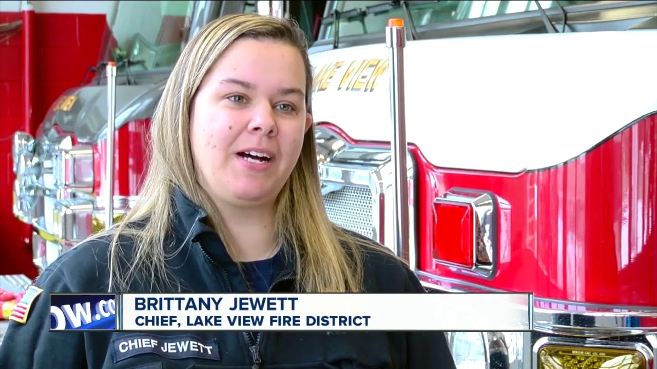 Lake View Fire District welcomes first female chief, a fifth generation firefighter