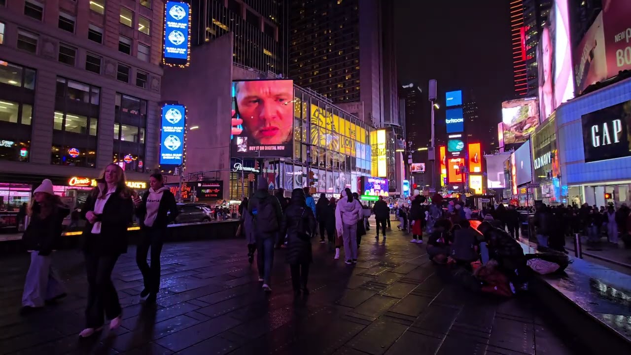 Manhattan, New York | 19:00 | Urban View 026 | Times Square at Night
