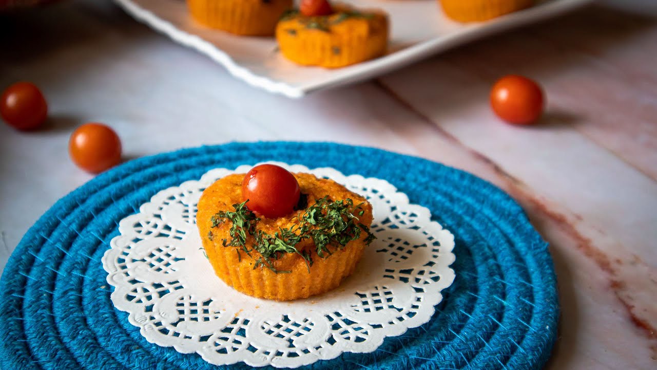 Tomatolicious Quinoa Muffins