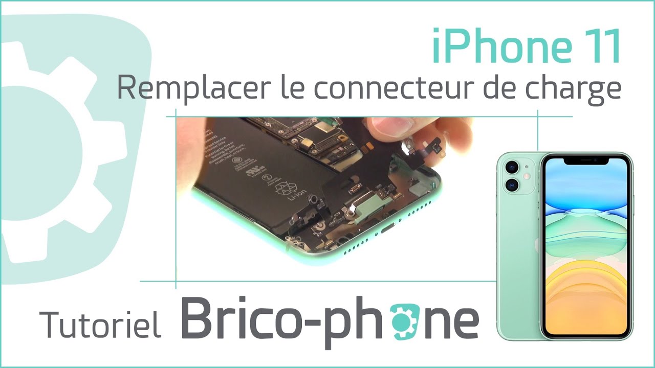 Tutoriel iPhone 11 : changer le connecteur de charge Lightning