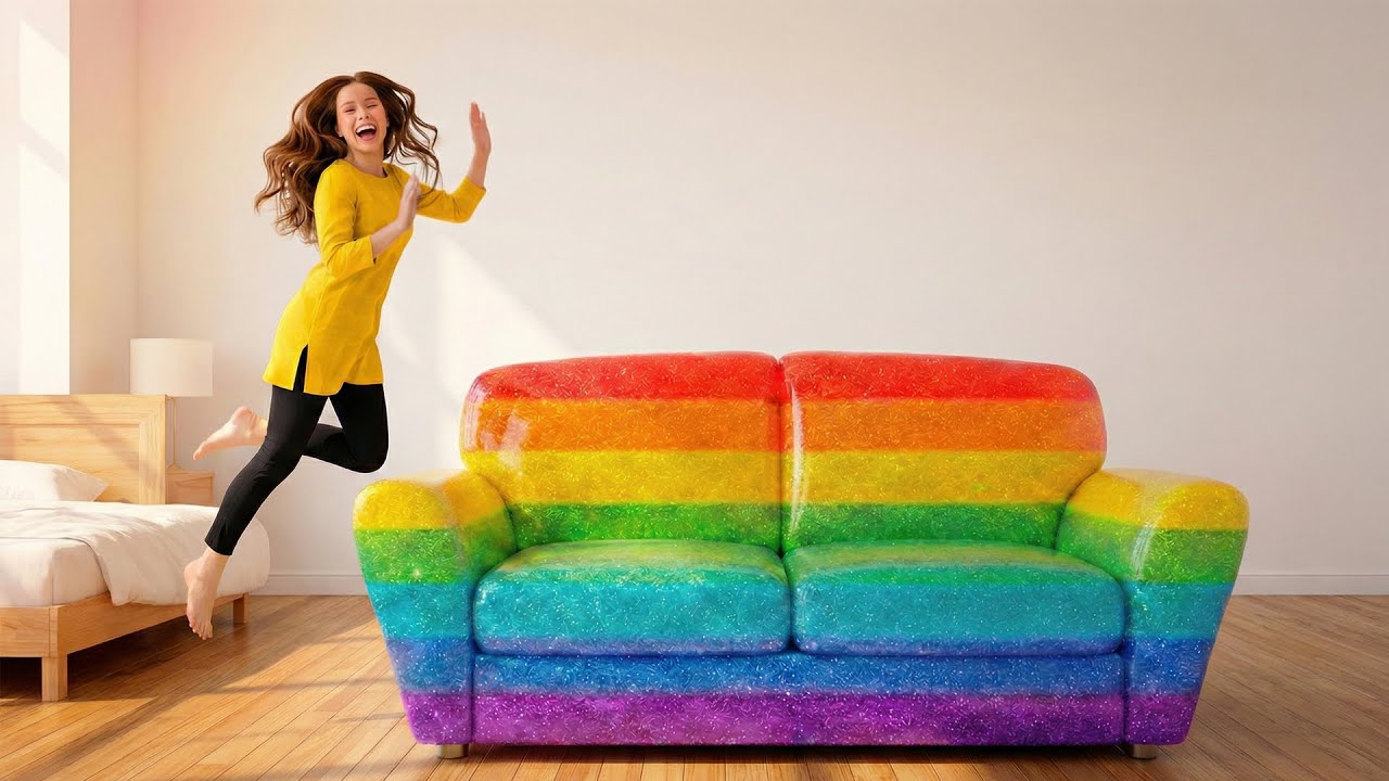 Which Crazy Sofa Would You Choose? 🦋✨ | Ultimate Oddly Satisfying AI ASMR