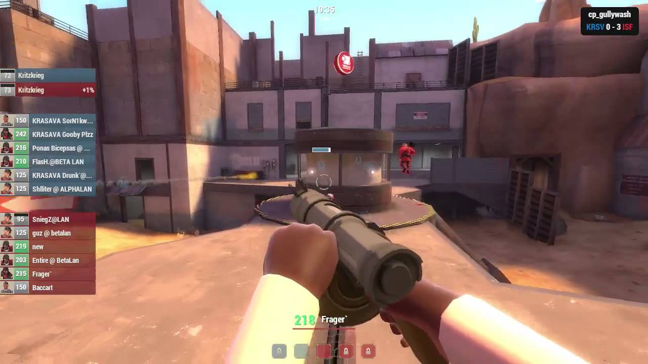 BETA LAN 2014 UB Round 1: IsF LIETUVA vs. KRASAVA (Map 1)