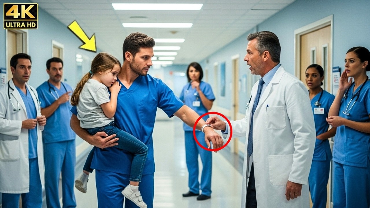 Hospital Staff Mocked a Janitor Dad With His Sick Child—Until the Chief Surgeon Saw His Wristband