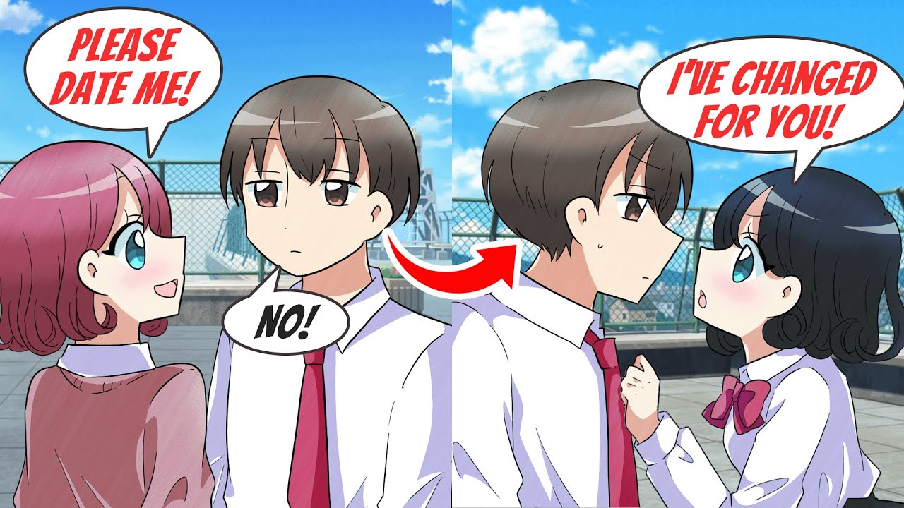 【Manga】I Declined a Pretty Hot Girl but She Became a Beautiful Cool Girl and Confessed to Me Again！