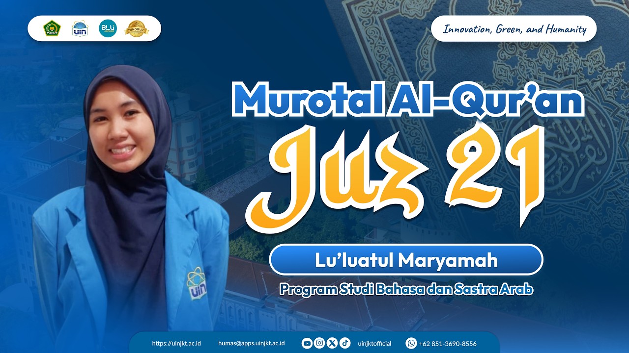 Murottal Al-Qur’an Juz 21 Full | One Day One Juz | Lu'luatul Maryamah